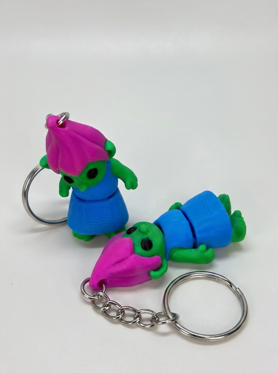 3D keychain Troll girl